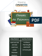 01 - Classes de Palavras