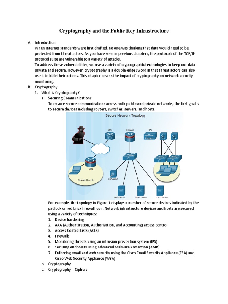 Cryptography in Network Security | PDF | Cipher | Cryptography