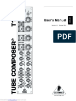User S Manual: Version 1.1 October 2001
