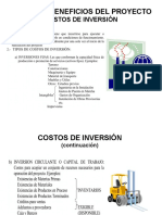 Costos de Inversión