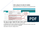 ARDUINO IDE Config for Pro Mini 5V 16MHz