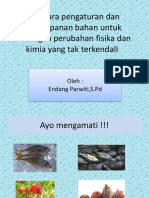 Cara-Cara Pengaturan Dan Penyimpanan Bahan Untuk Mencegah Perubahan