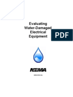 Evaluating Water Damaged Electrical Equipment Guide