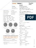 Vocabulary and Grammar 1