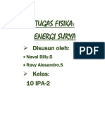 Makalah Energi Surya