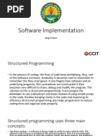 Software Implementation