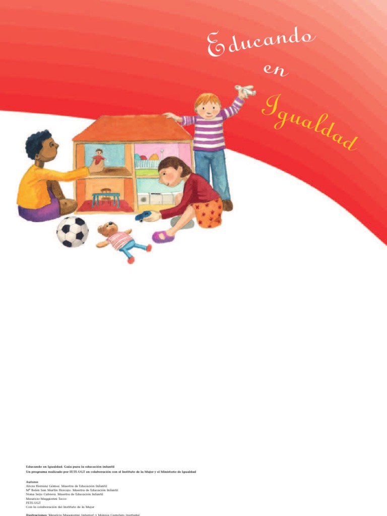 Guía Infantil para la Igualdad | PDF | Igualdad de género | Estudios de ...