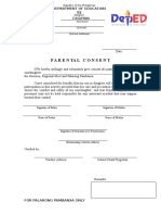 Parental Consent: Department of Education 02
