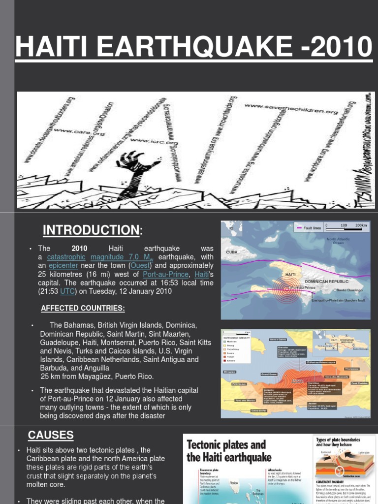 5 FACTS ABOUT THE HAITI EARTHQUAKE 2010 visual data 2