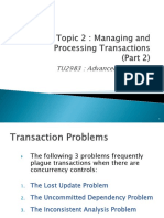 Topic2 Transaction Processing Part 2