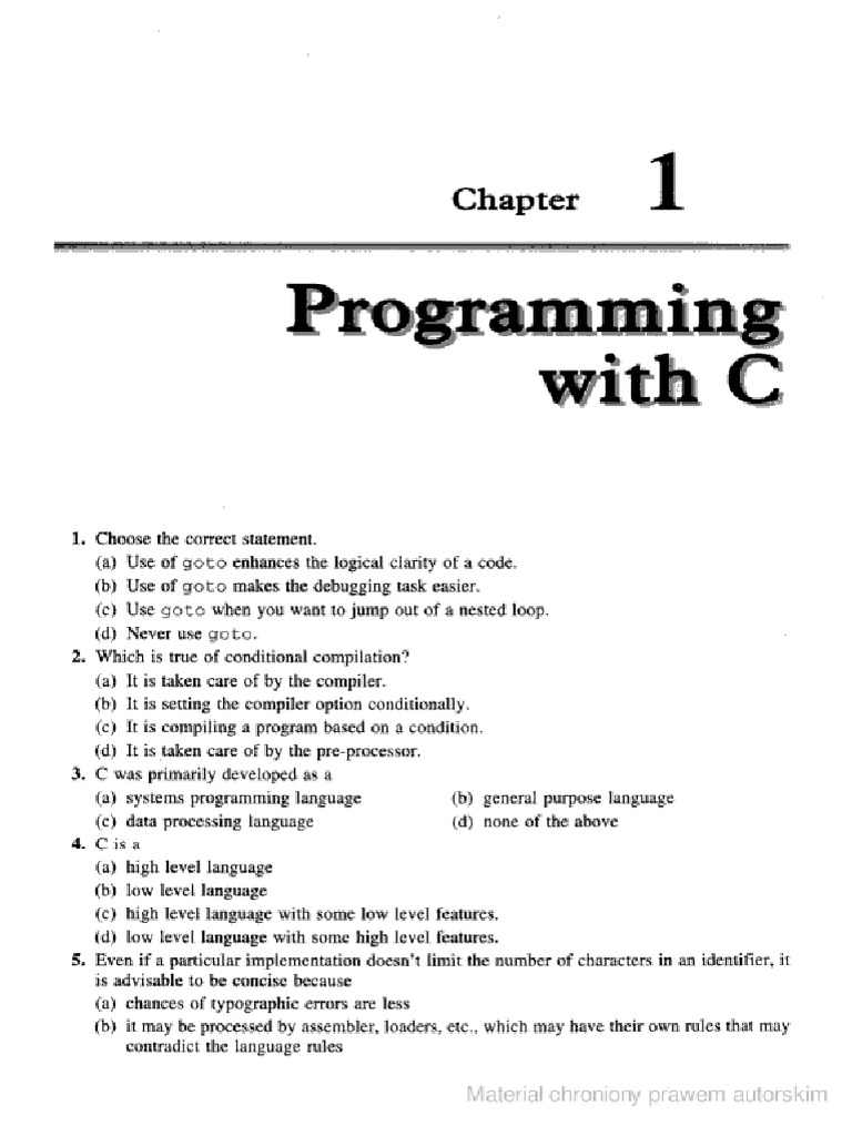 Objective Type Question of Computer Science PDF | PDF