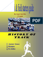 History of Track and Field Events From Ancient Greece to Modern Day Olympics