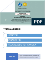 Anestesi Intravena