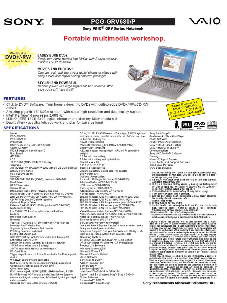Pcggrv680 Mksp Pdf Personal Computers Laptop