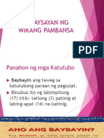 Kasaysayan NG Wikang Pambansa