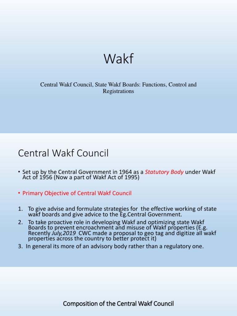 Anwin Wakf FamilyLaw PDF Common Law Public Sphere