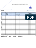 Hazard Identification, Risk Assessment & Risk Control Register - Form No. 02