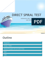 Direct Spiral Test