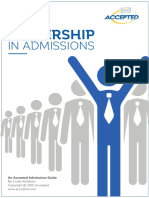 Leadership in Admissions