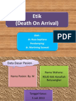 Slide Etik DOA