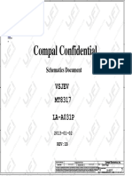 Compal Confidential: Vsjev MT8317 LA-A031P