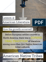 Lesson 4: American Literature