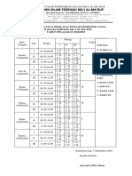 Jadwal Pengawas Penilaian Tengah Semester Gasal SMK Islam Terpadu Ma'I Al Ma'Ruf TAHUN PELAJARAN 2018/2019