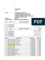 Jadwal TTM Pendas Dan Non Pendas 14032019