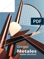 Grupo Metales Datos Tecnicos PDF