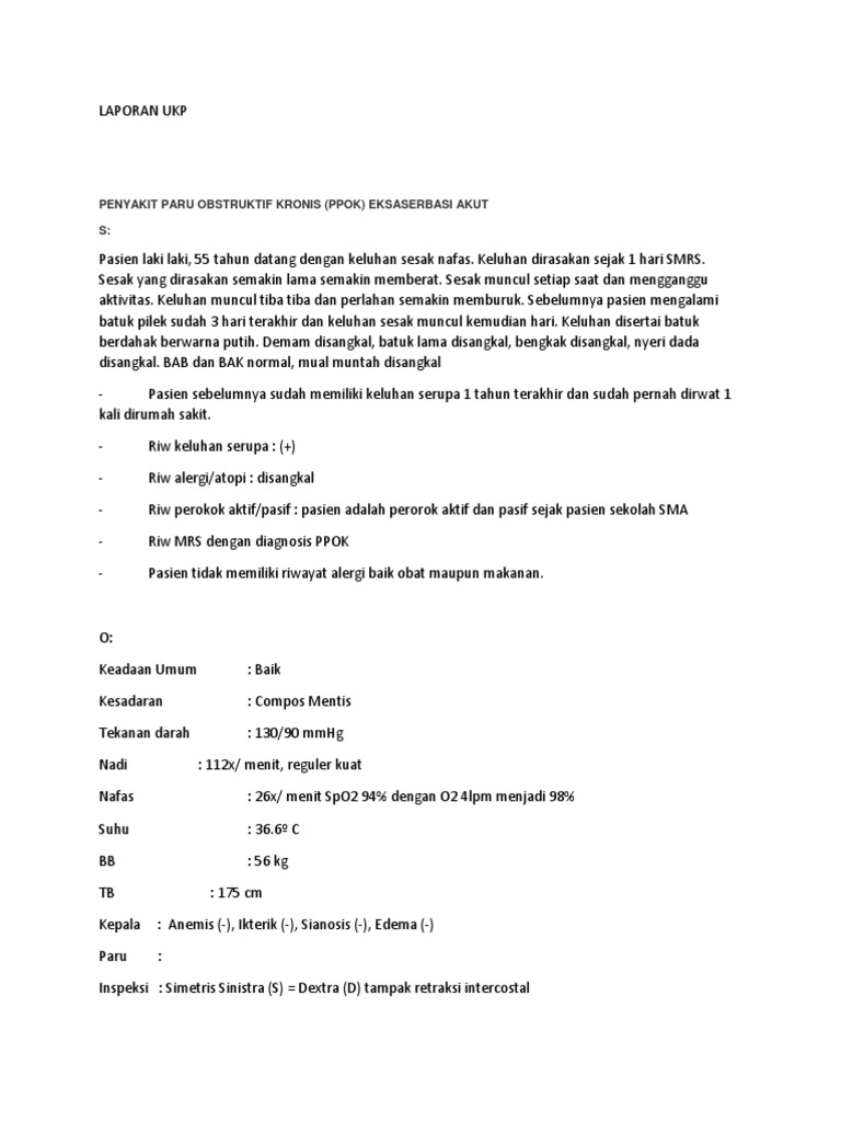 Contoh Laporan Ukp