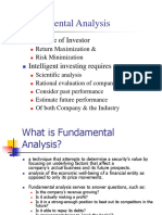 Fundamental Analysis: Objective of Investor