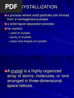 Lecture 6 Crystallization