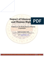 Impact of Islamophobia and human rights violations on Muslim radicalization