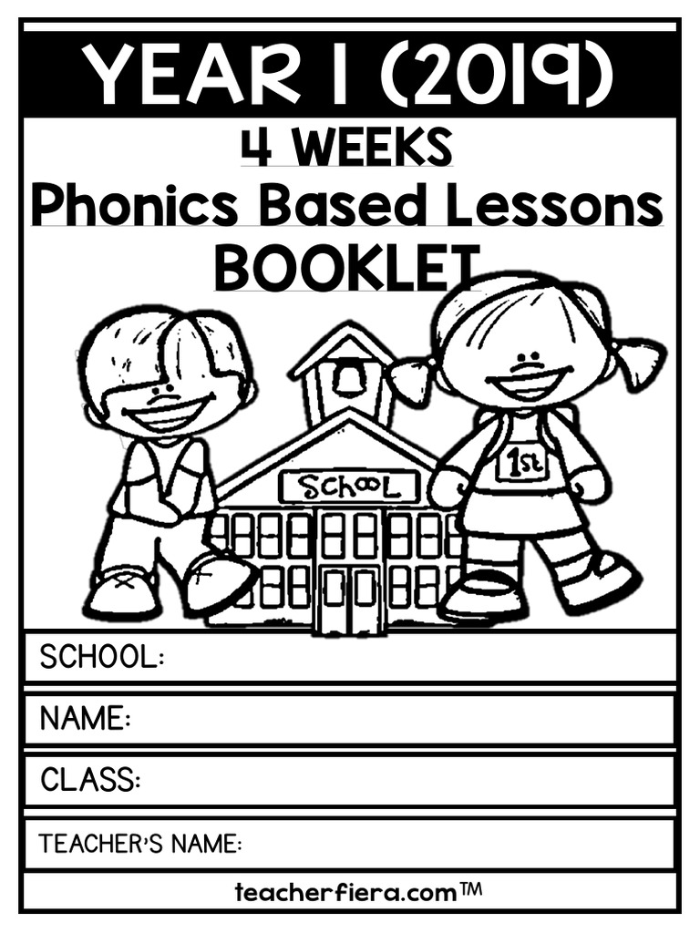 Year 2 Phonics Booklet PDF