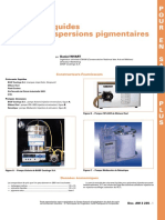 Colorants Liquides À Base de Dispersions Pigmentaires