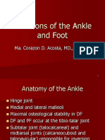 Affections of The Ankle and Foot