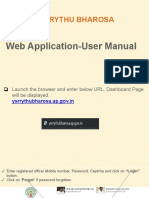 YSRRythubharosa Web App User Manual
