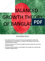 Unbalanced Growth Theory of Bangladesh (Presentation)