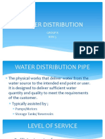 Water Distribution Pipe Materials