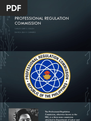 Professional Regulation Commission Logo PRC Official Updated List Of