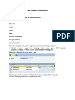 Package Config Document