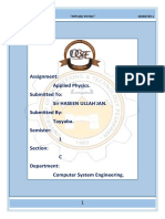 APPLIED PHYSICS TITLE