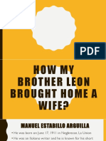2 How My Brother Leon Brought Home A Wife