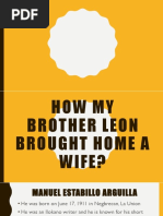 2 How My Brother Leon Brought Home a Wife