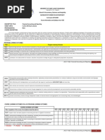 ACCT 1026 Financial Accounting and Reporting 2019