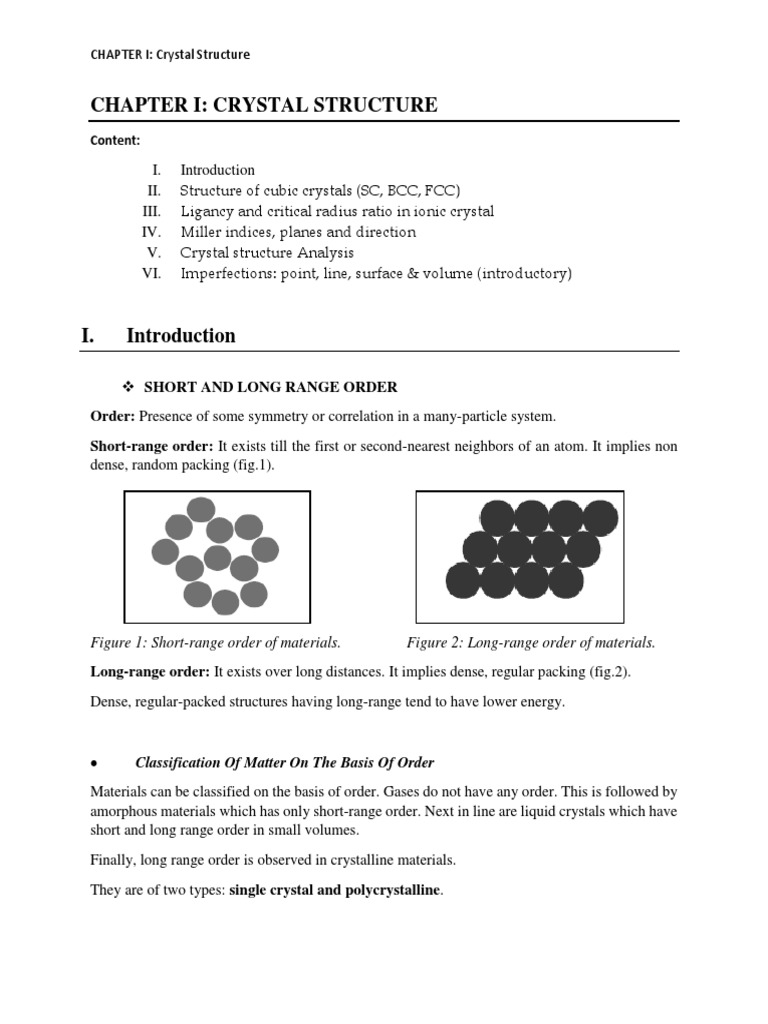 Crystal Structure Fundamentals | PDF | Crystal Structure | Dislocation