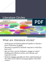 Literature Circles: English III