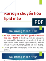 Rối Loạn Chuyển Hoá Lipid Máu