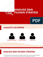 Kelompok 7 - Analisis Dan Pilihan Strategi