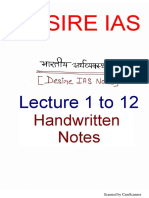 Desire IAS Economic Handwritten Notes